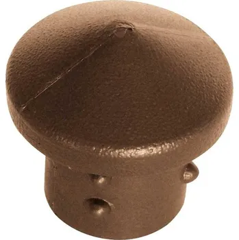 Příslušenství pro plot PILECKÝ Čepička plotového sloupku hnědá 60 mm