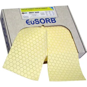 Rohožka Chemické sorpční rohože, silné, PREMIUM, 50 × 40 cm, perforace, 25 ks