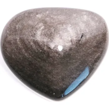 Drahý kámen Magieprirody.cz Srdce obsidián stříbrný 43g konkrétní #31