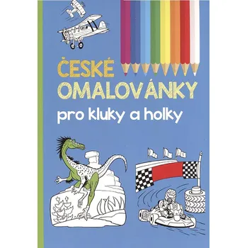 omalovánky České omalovánky pro kluky a holky - Nakladatelství SUN (2019, brožovaná)