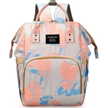 Sportovní batoh Carla Batoh na kočárek pro maminky Darion růžová