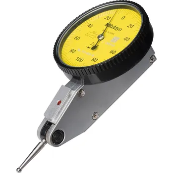 Úhloměr Úchylkoměr číselníkový páčkový 0-100-0, 0,2/0,002mm (mitu-513-405-10e)