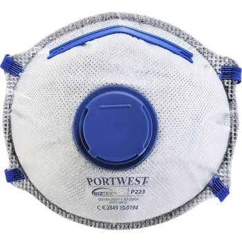 respirátor PORTWEST P223 - Respirátor FFP2 aktivní uhlí s ventilkem 7047