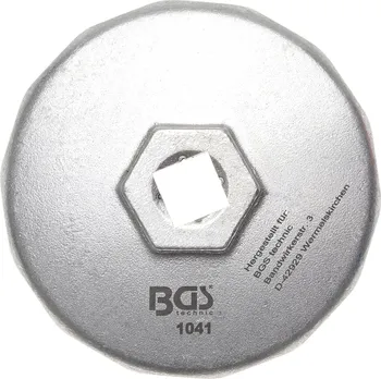 Nářadí pro automobil BGS 1041 hlavice na povolování olejových filtrů 74 mm 14-ti hraný