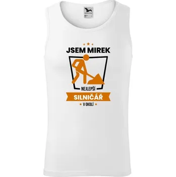 Pánské tílko Pánské tílko Malfini Core Nejlepší v okolí - silničář