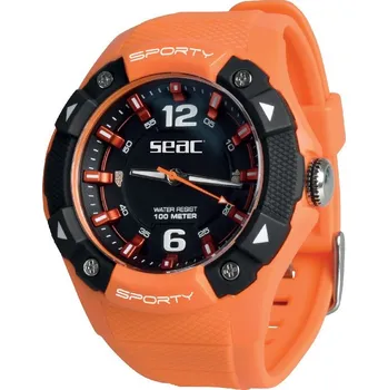 Potápěčský počítač Hodinky SPORTY, SEAC SUB Oranžová