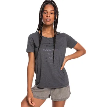 Dámské tričko tričko Roxy Chasing The Swell - KVJ0/Anthracite XXS