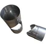 Komíny CZ T-klix 87° nerez vložený 0,8-180mm