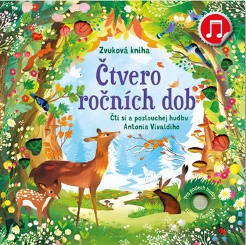 Leporelo Čtvero ročních dob: Čti si a poslouchej hudbu Antonia Vivaldiho - Fiona Watt (2021, leporelo)