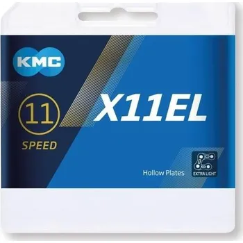 Řetěz na kolo KMC řetěz X11EL Black Tech 5.65 mm 118