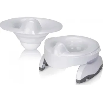 WC sedátko Potette Plus 2v1 Premium cestovní nočník/redukce na wc bílý