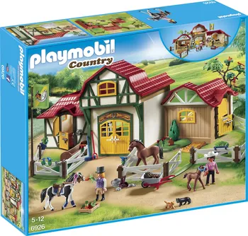 stavebnice Playmobil 6926 Velký ranč pro koně