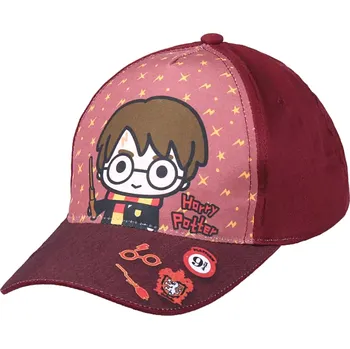 Kšiltovka Dětská čepice/kšiltovka Harry Potter vínová