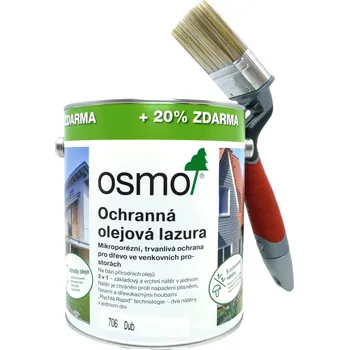 lazura OSMO Color Ochranná olejová Lazura 3 l