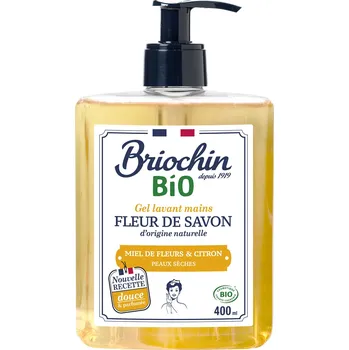Mýdlo Briochin Fleur de savon Tekuté mýdlo na ruce - med a citron, 400ml