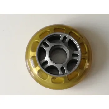 Inline kolečka MODA BASIC transparentní 76 mm / 78A ks: 4 ks