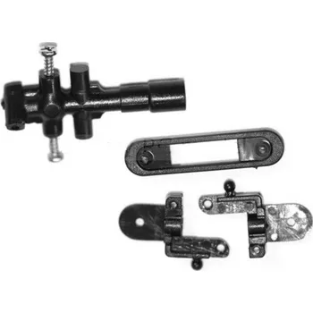 RC model vrtulníku Durable King - Náhradní hlava hřídele + spojka listů