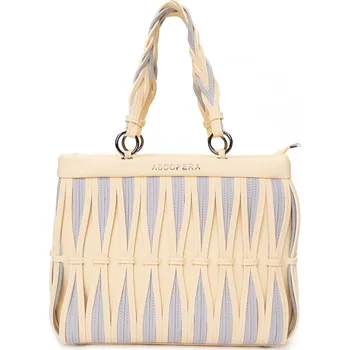 Ascopera dámská kabelka Hedera; světle žlutá