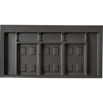 Odpadkový koš In-Design Vložka pro koše UNION, šířka skříňky 1000 mm antracit