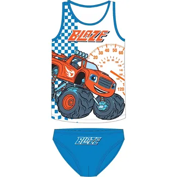 E plus M chlapecké spodní prádlo Plamínek a čtyřkoláci modré Velikost: 98/104