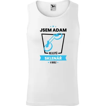 Pánské tílko Pánské tílko Malfini Core Nejlepší v okolí - sklenář