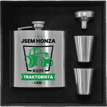 Placatka Placatka v krabičce Nejlepší v okolí - traktorista