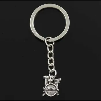 Kovový přívěsek na klíče - bicí souprava