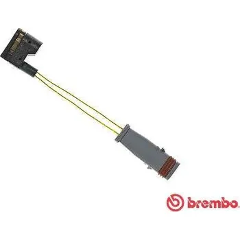 Brzdová destička Výstražný kontakt, opotřebení obložení BREMBO A 00 458