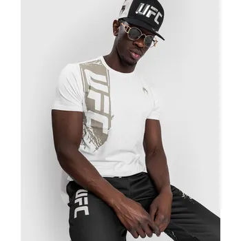 Pánské tričko Pánské tričko Venum UFC Authentic Fight Week krátký rukáv - White bílé Velikost: XL