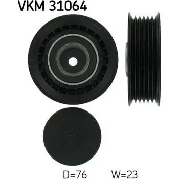 Napínák, žebrovaný klínový řemen SKF VKM 31064