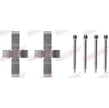 Brzdový systém Sada příslušenství, obložení kotoučové brzdy Quick Brake 109-1004