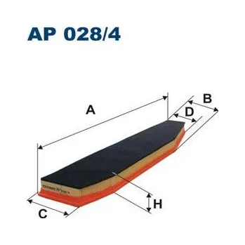 Filtr do auta Vzduchový filtr FILTRON AP 028/4