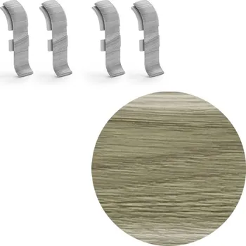 soklová lišta NOVÁK Spojka k soklové liště PVC urban legend 56x23 4ks NGTF90