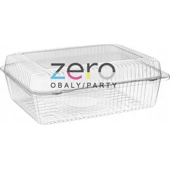 Jednorázové nádobí SL 80/F 80 vanička s víčkem