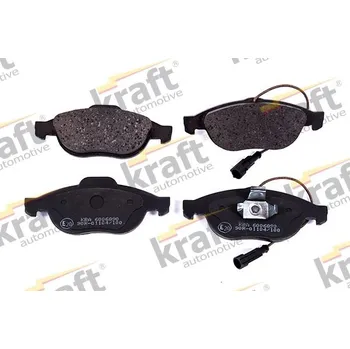 Brzdová destička Sada brzdových destiček, kotoučová brzda KRAFT AUTOMOTIVE 6006890