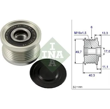 Předstihová spojka Schaeffler INA 535 0093 10