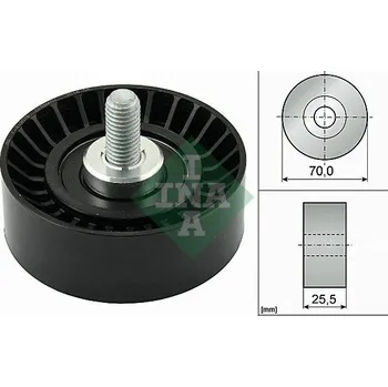 Auto-moto Vratná/vodicí kladka, klínový žebrový řemen Schaeffler INA 532 0545 10