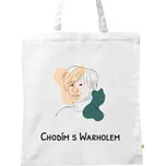 BIO plátěná taška s potiskem Plátěnka chodím s Warholem