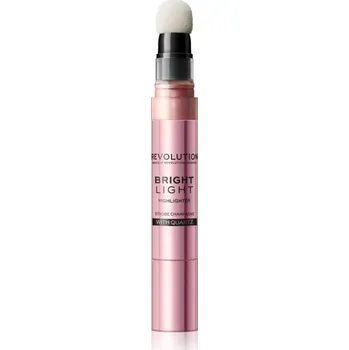 Rozjasňovač Makeup Revolution Bright Light krémový rozjasňovač odstín Strobe Sparkling Wine 3 ml