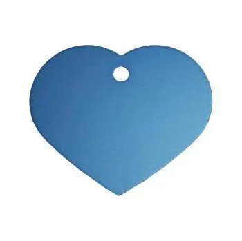 psí známka Psí známka Srdce malé tyrkysové 25x24 mm