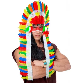 Volný čas WIDMANN Čelenka Indiánská velká EXTRA LONG