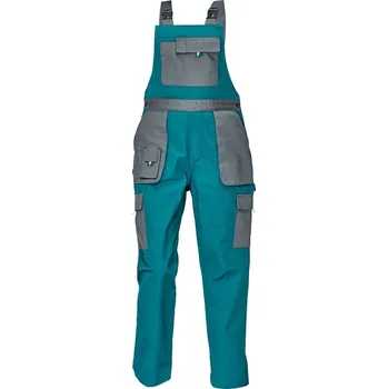 montérky Cerva MAX EVO LADY kalhoty lacl zelená/šedá vel.44