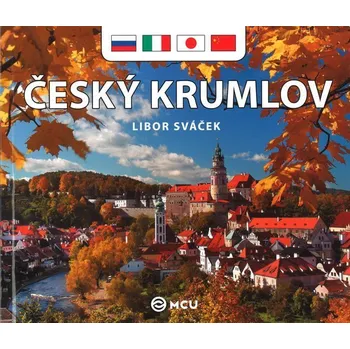 Cizojazyčná kniha Český Krumlov - malý/rusky, italsky, japonsky, čínsky - Pavel Dvořák
