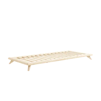 Postel SENZA BED natural pine (postel z borovice) 90*200 cm karup natural