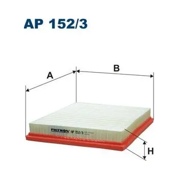 Filtr do auta Vzduchový filtr FILTRON AP 152/3