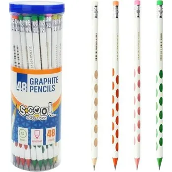 Grafitová tužka Tužka s gumou a výřezem HB