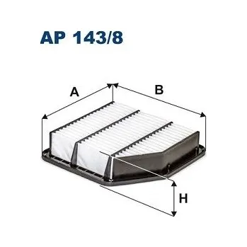 Autodíl Vzduchový filtr FILTRON AP 143/8