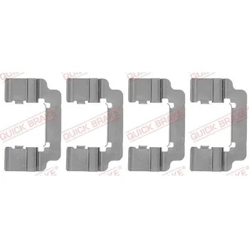 Brzdový systém Sada příslušenství, obložení kotoučové brzdy Quick Brake 109-1777