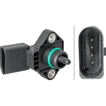 Autoelektrika Snímač, plnicí tlak HELLA 6PP 358 152-011