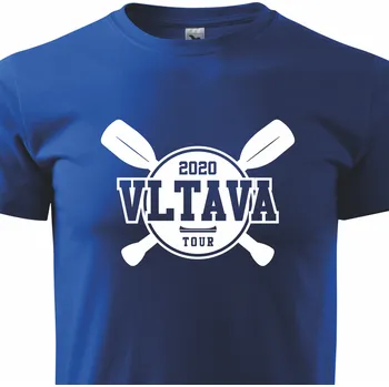 Pánské tričko Vodácké Tričko Pádla ERB Tour Velikost: 110 (4 roky), Barva trička: Fialová, Střih trička: Dětské